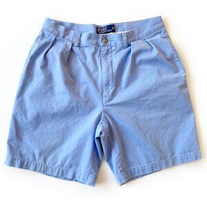 Polo Ralph Lauren Mens Tyler Pleated Chino Shorts Size 33